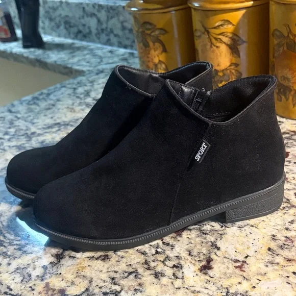 SPORT🎄SIDE-ZIP ANKLE BOOTIE - Picture 2 of 12